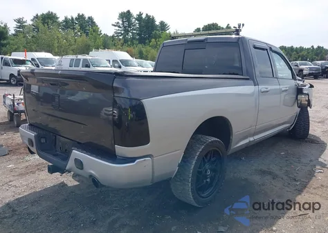 2012 Ram 1500 Slt from USA, damaged, VIN 1C6RD7LT3CS210232